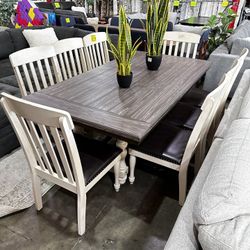6-Piece Dining Table Set – Clearance Sale!