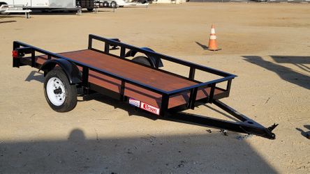 Carson Light weight trailer 4 x 8 S/A