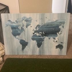 Canvas World Map