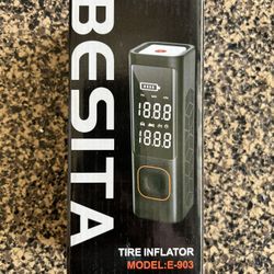 Tire Inflator Portable Air Compressor, 150PSI Portable Air Pump for Car Tires...