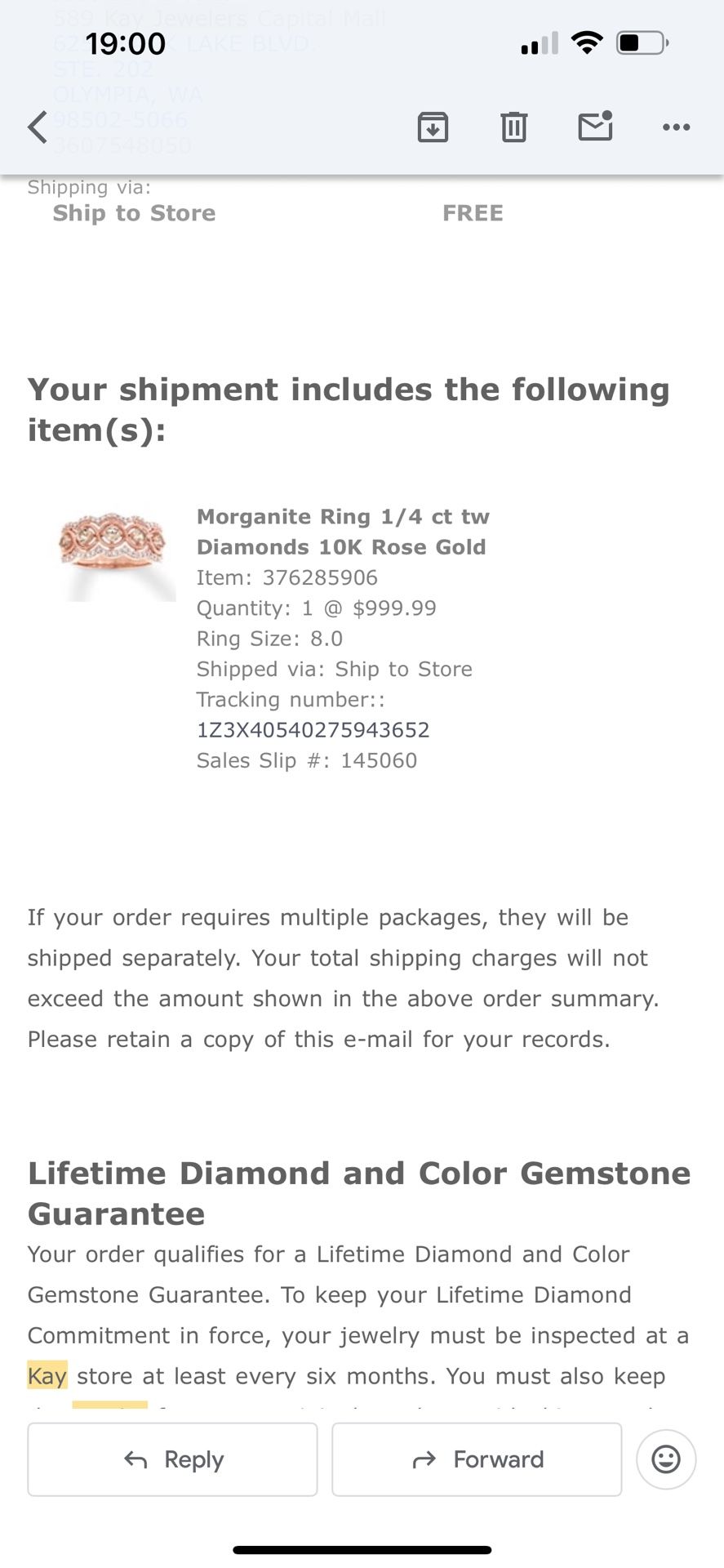 Rose Gold Morganite Diamond Ring