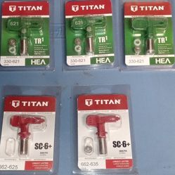 Titan Tips $15.00ea For SC-6 $20ea For HEA Tips