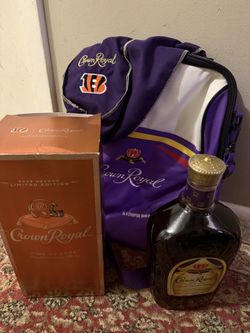 Limited Edition Cincinnati Bengals Crown Royal Bag