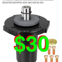 0 0 Lawn Mower Deck Blade Spindle Assembly Compatible with Gravely Pro Turn, Pro Master, Pro Stance, Replaces 0 0 0