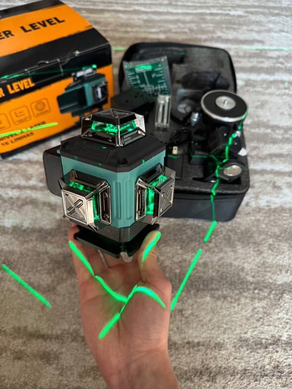 16 Lines Laser Level Self-Levelling 4x360