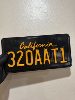 License plate wrap