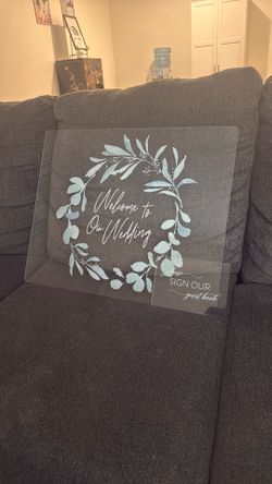 Welcome Wedding Sign