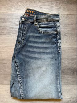 True Rebel pants Men’s Light Jeans 808 Slim Fit 36x30