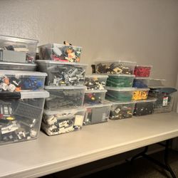 Boxes of Legos