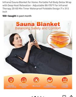 Sauna blanket