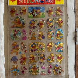 Vintage Y2K Yu Gi Oh, Winnie The Pooh, SpongeBob, Tweety Bird Stickers 