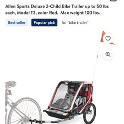 Allen sports bike trailer replacement parts cheap