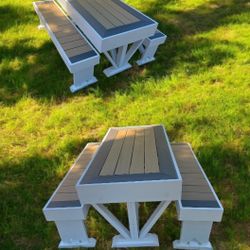 Table & Bench Set 