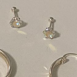 Earrings Sterling Silver