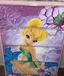 Tinker Bell Cloth Covered Drawer