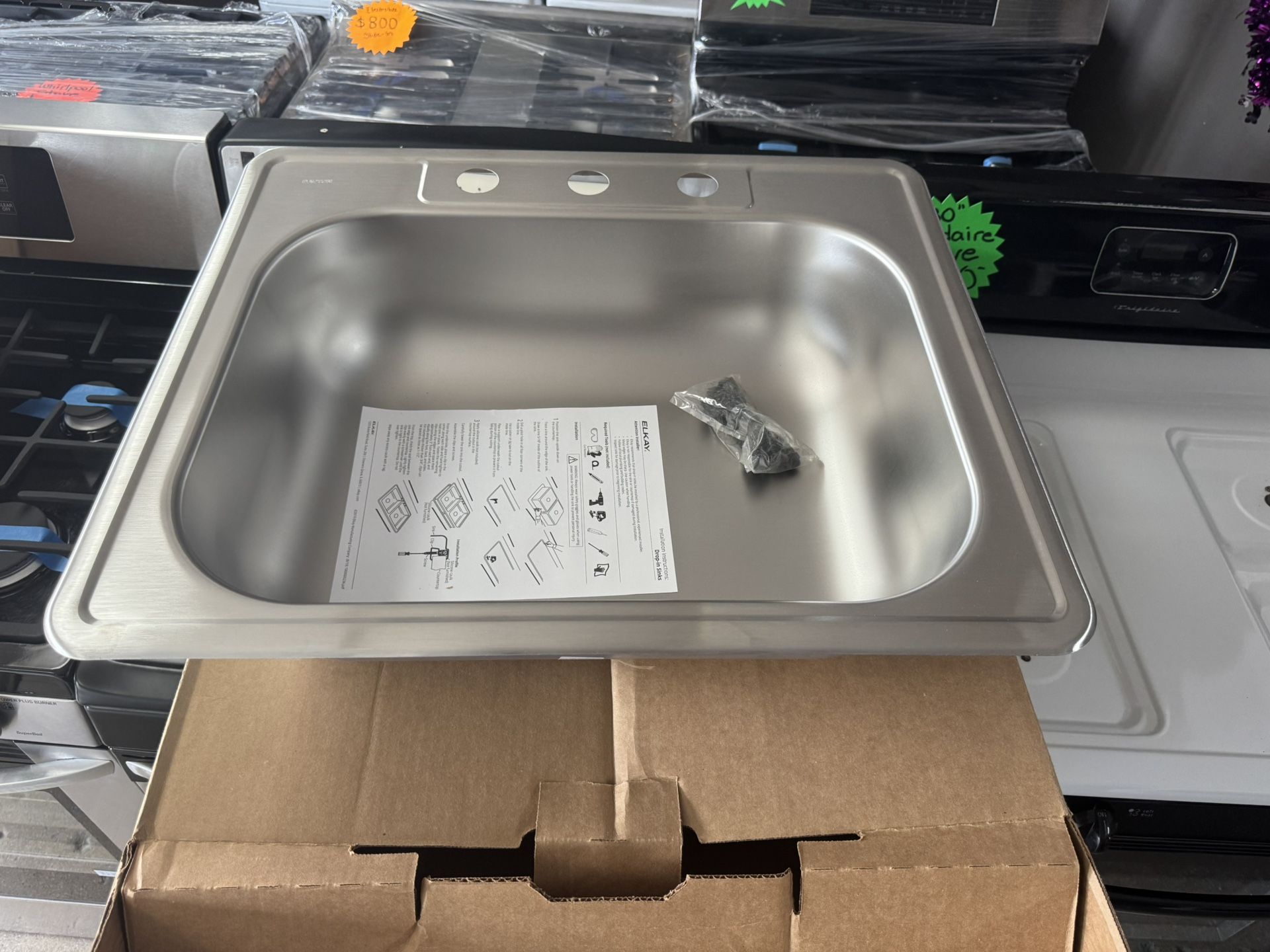 New Stainless Steel Sink