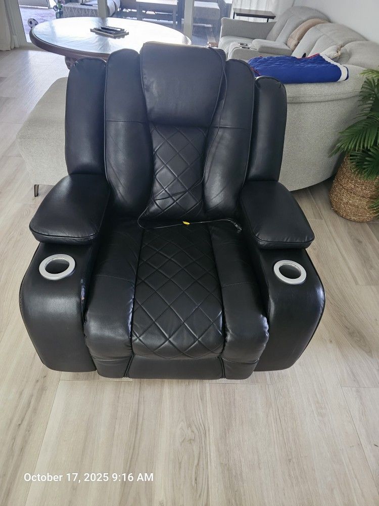 Black Recliner