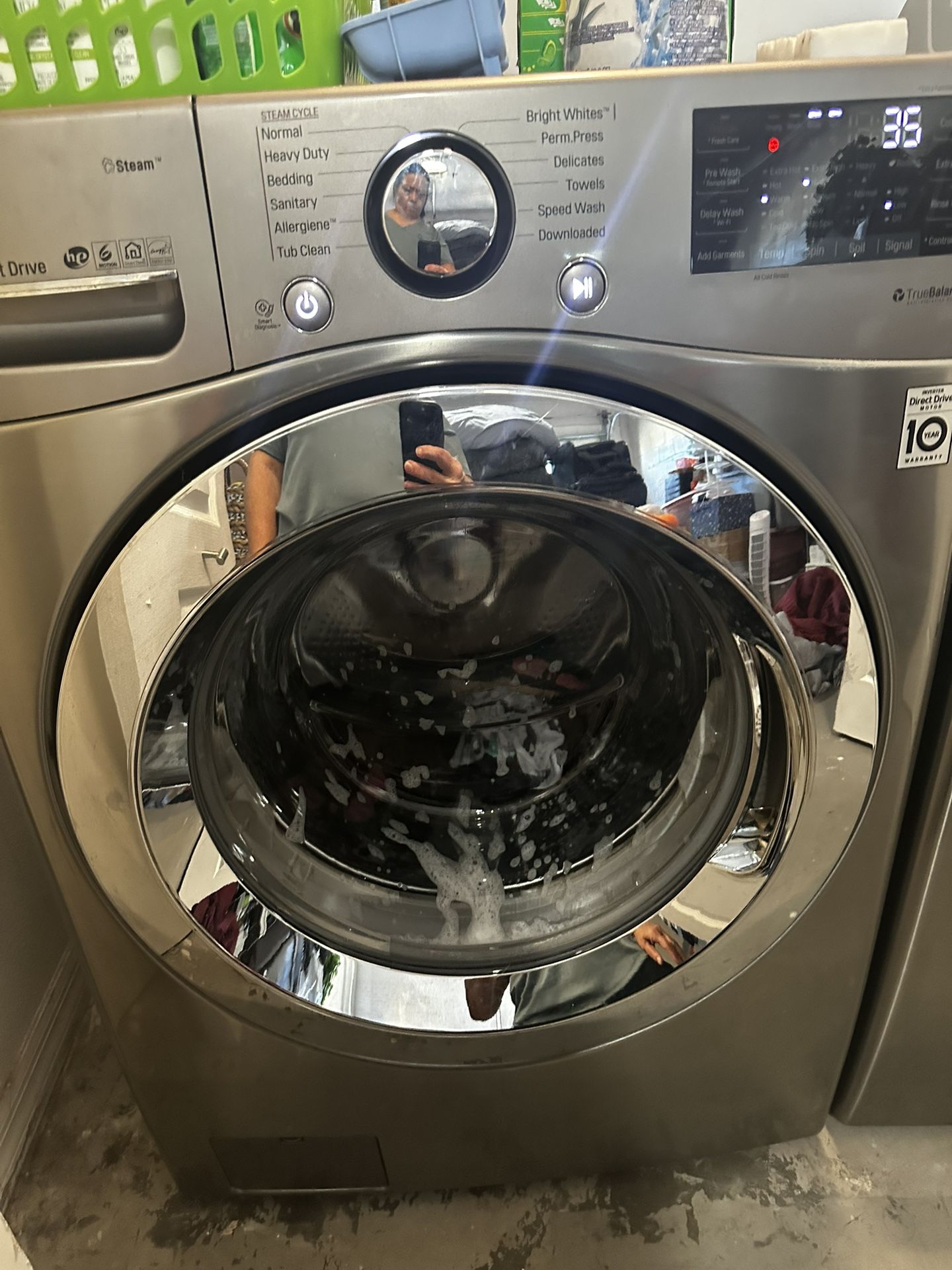 LG Front Load Washer And Dryer Machines