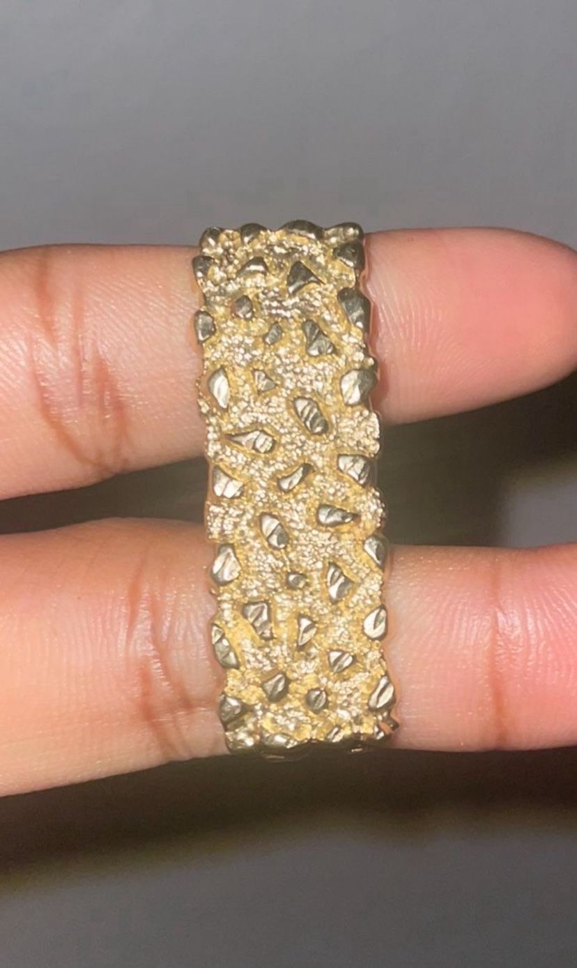 2 Finger Nugget Ring