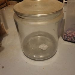4 Quart Glass Jar