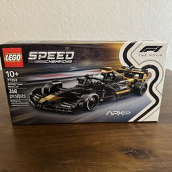 LEGO Speed Champions F1 The Movie (77252) APXGP Team Race Car ~Brand New & Sealed~ Firm Price Pickup Only