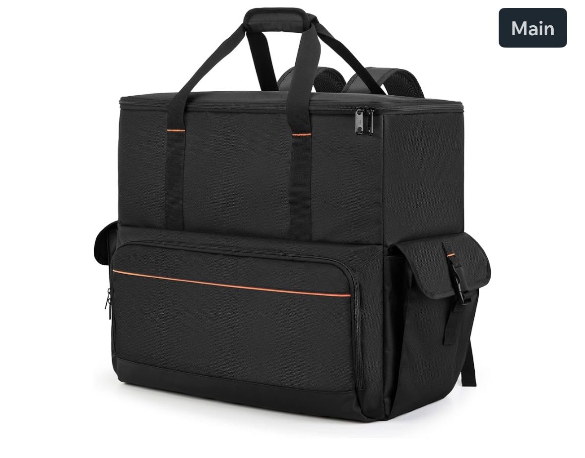 Trunab Computer Desktop Tower Carrying Case, PC Backpack for Computer Main Proce