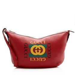 

Gucci Leather Logo  Messenger Bag 