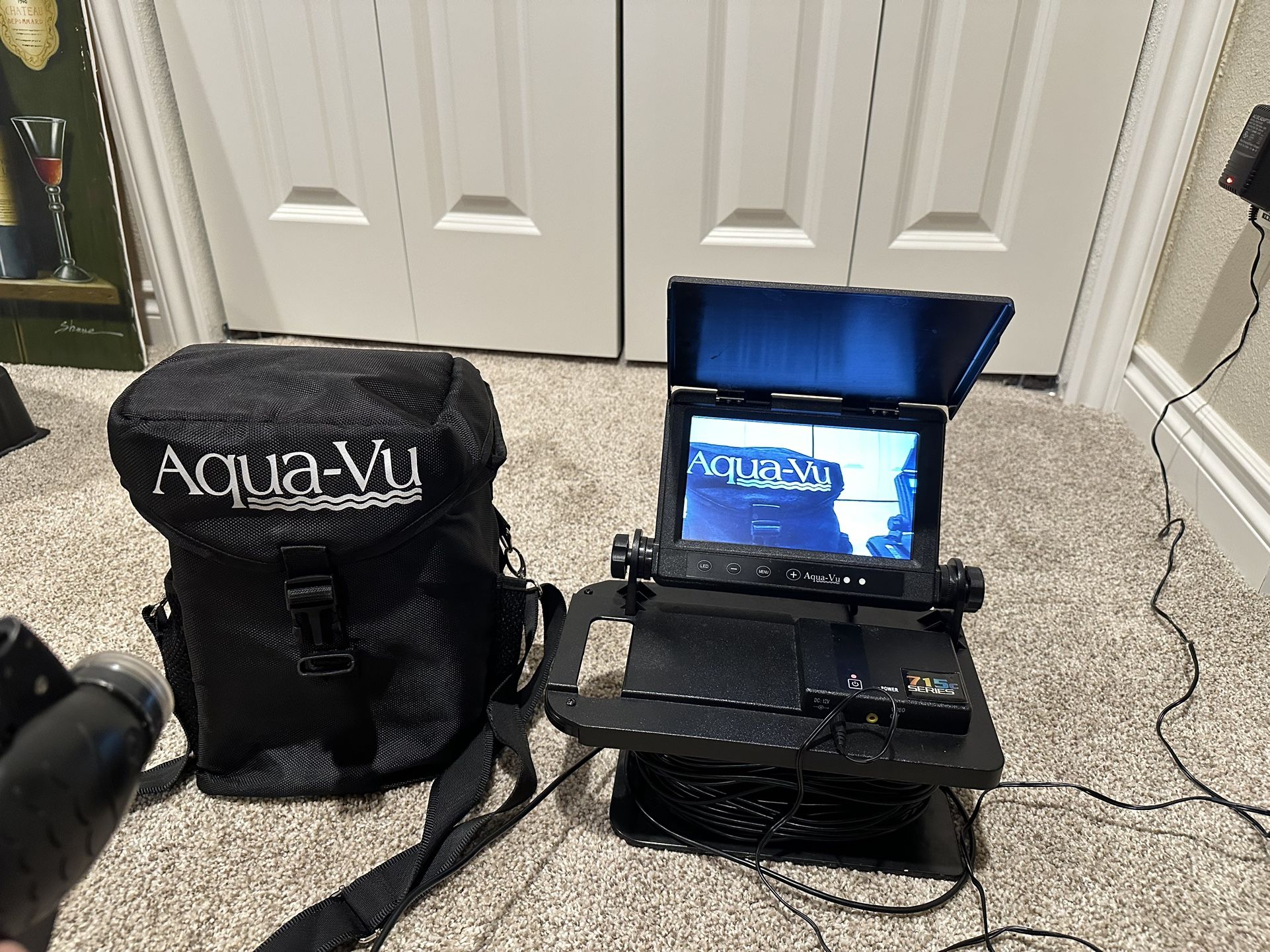 Aqua vu 715c Underwater Camera Live LCD Display