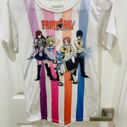 Fairy Tail Anime T Shirt Medium 