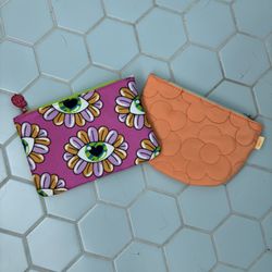 2 x Exclusive Ipsy Beauty Pouches 