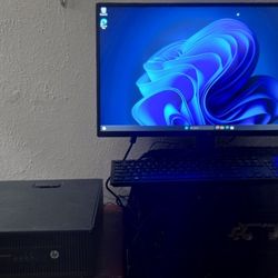 Hp Pavillion W/ Hp Monitor