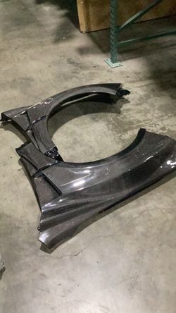 Blemished 2008-2014 Subaru Impreza WRX STI 2011-2014 Impreza WRX Carbon Creations VRS 8MM Front Fenders - 2 Piece