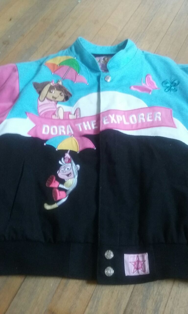 Girls Dora Race Car Jacket