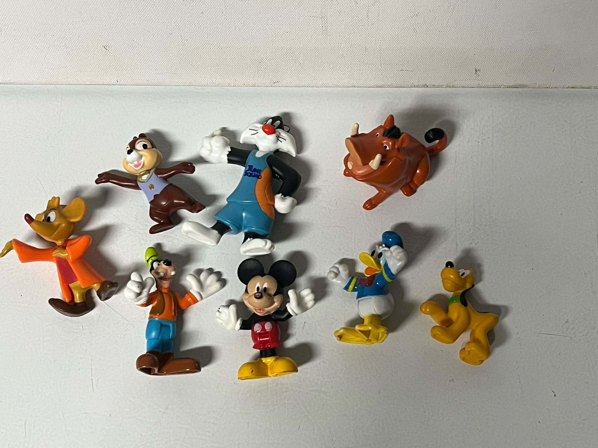 Vintage Toys Disney McDonalds 50th Anniversary Happy Meal Figure Lot Mickey Goofy Donald