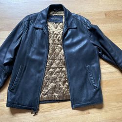 Leather Jacket Marc New York Medium 