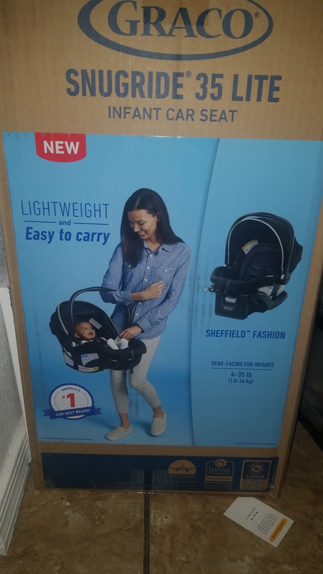 Infant Car Seat NEVER OPENED