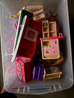 Barbie accessories for doll house