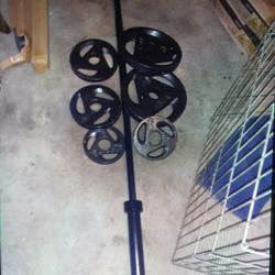 Cap 110lb Olympic weight set New In Box Pick up Only near Spring