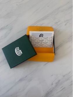 White Card Holder Wallet