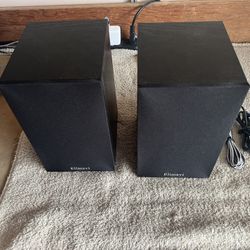 Bookshelf Powered Monitor Speakers Mint $25