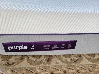 Purple 3' King
Mattress Only
In good conditions,
400 dlls free
delivery mattress only