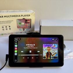 Wireless android and Applecarplay Fm Transmitter 7"