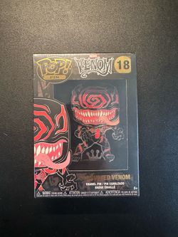 Corrupted Venom Funko Pin