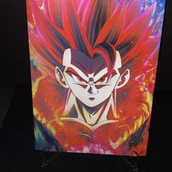 Dragon Ball Z Gogeta 3D Lenticular Anime Poster