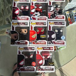 Funko Pop Spider Man Set