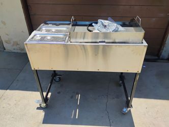 Taco cart grill.  Brand new