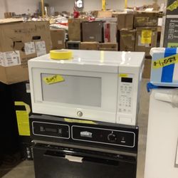 GE Profile Profile 2.2 cu. ft. Built-In Microwave in White with Sensor Cooking