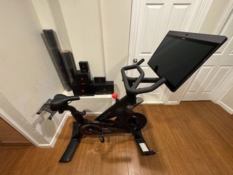 Peloton Bike+ (Like New — 15 Min Test Ride Only) + Full Sealed Accessory Bundle