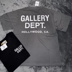 Gallery Dept T Shirt Black & Grey NEW!