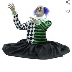 New Halloween Jumping Animatronic Clown